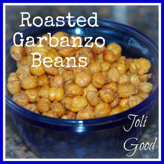 Roasted Garbanzo Beans. Garbanzo beans, also known as chickpeas, are an excellent source of essential nutrients, iron, folate, phosphorus, protein and dietary fiber | lookingjoligood.woordpress.com