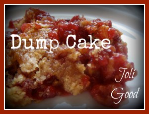 It's as simple as dumping everything into a baking dish and topping it with butter...lots of butter :-)| lookingjoligood.wordpress.com