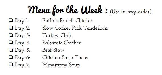 Seven Day Clean Eating Slow-Cooker Recipe eBook Brought to you by your coaches and friends at Strengthen You \ lookingjoligood.wordpress.com