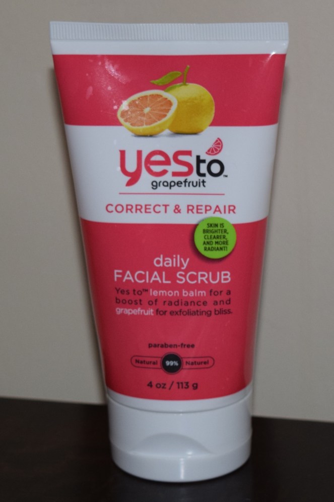Yes to Grapefruit Correct & Repair Daily Facial Scrub | lookingjoligood.wordpress.com