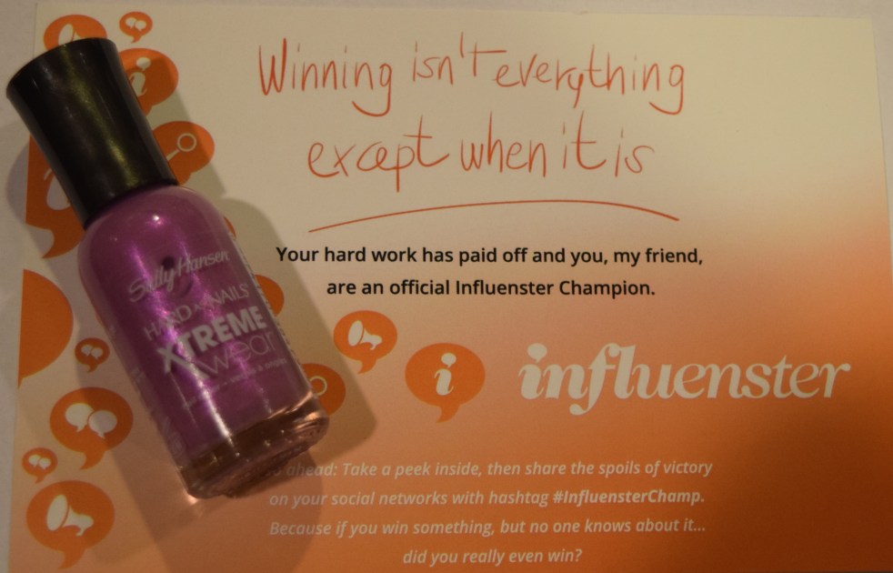 Sally Hansen Hard as Nails | lookingjoligood.wordpress.com