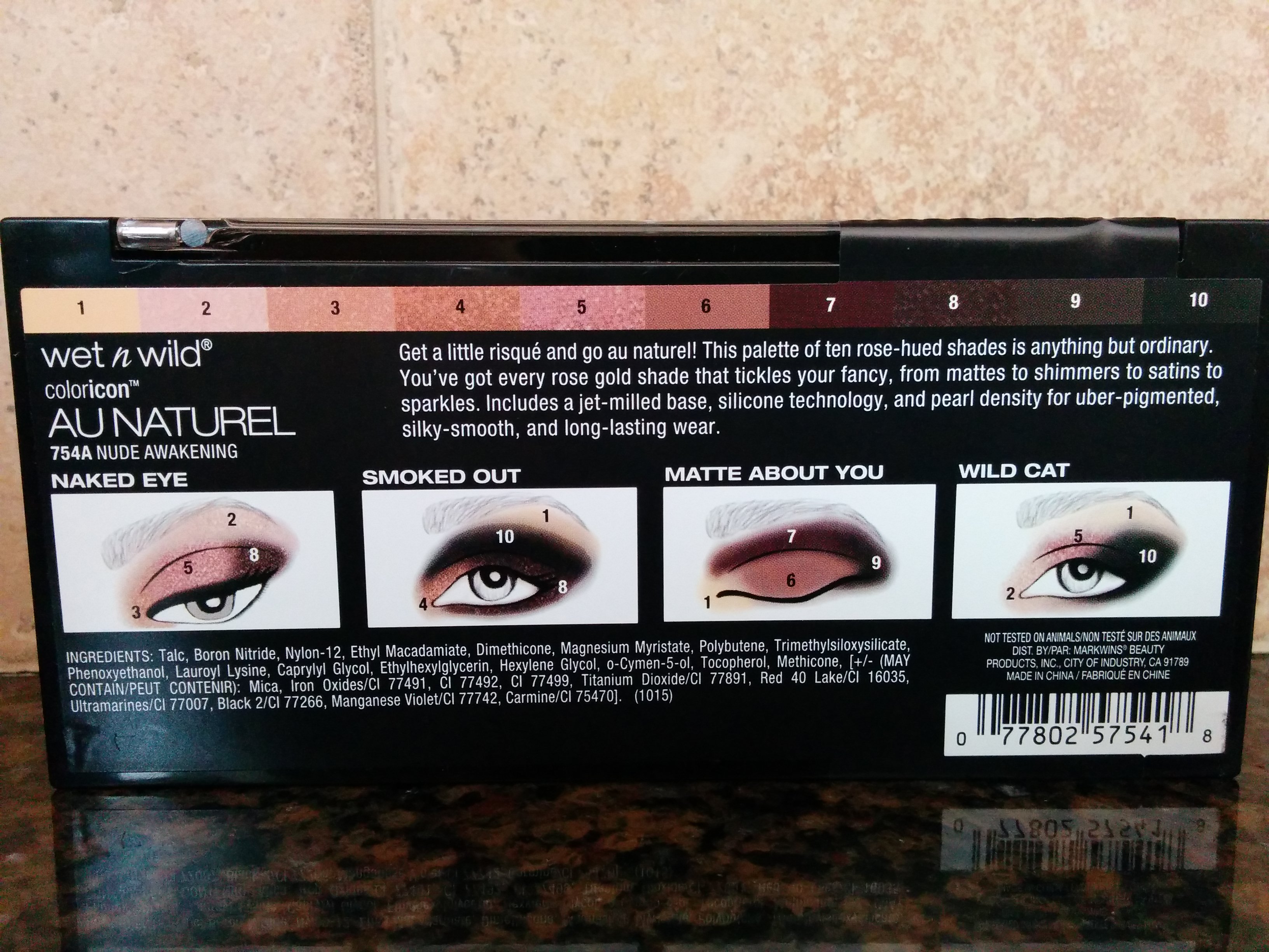 Au Naturel 754A Nude Awakening Palette | lookingjoligood.wordpress.com