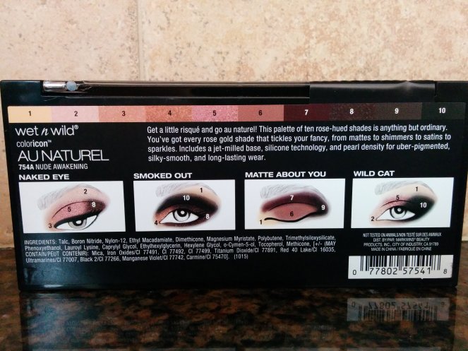 Au Naturel 754A Nude Awakening Palette | lookingjoligood.wordpress.com