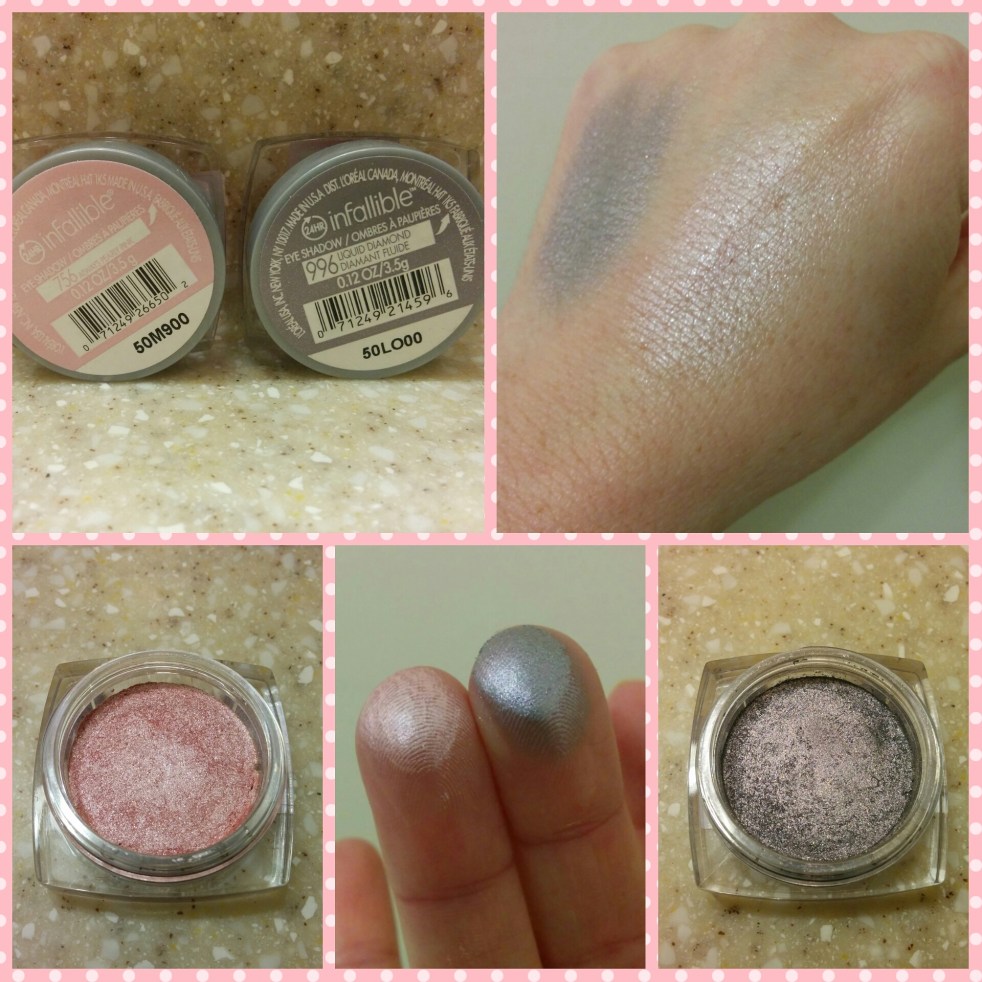 Loreal Infallible Eyeshadows