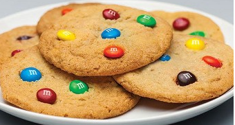M&M's chocolate chip cookies | lookingjoligood.wordpress.com