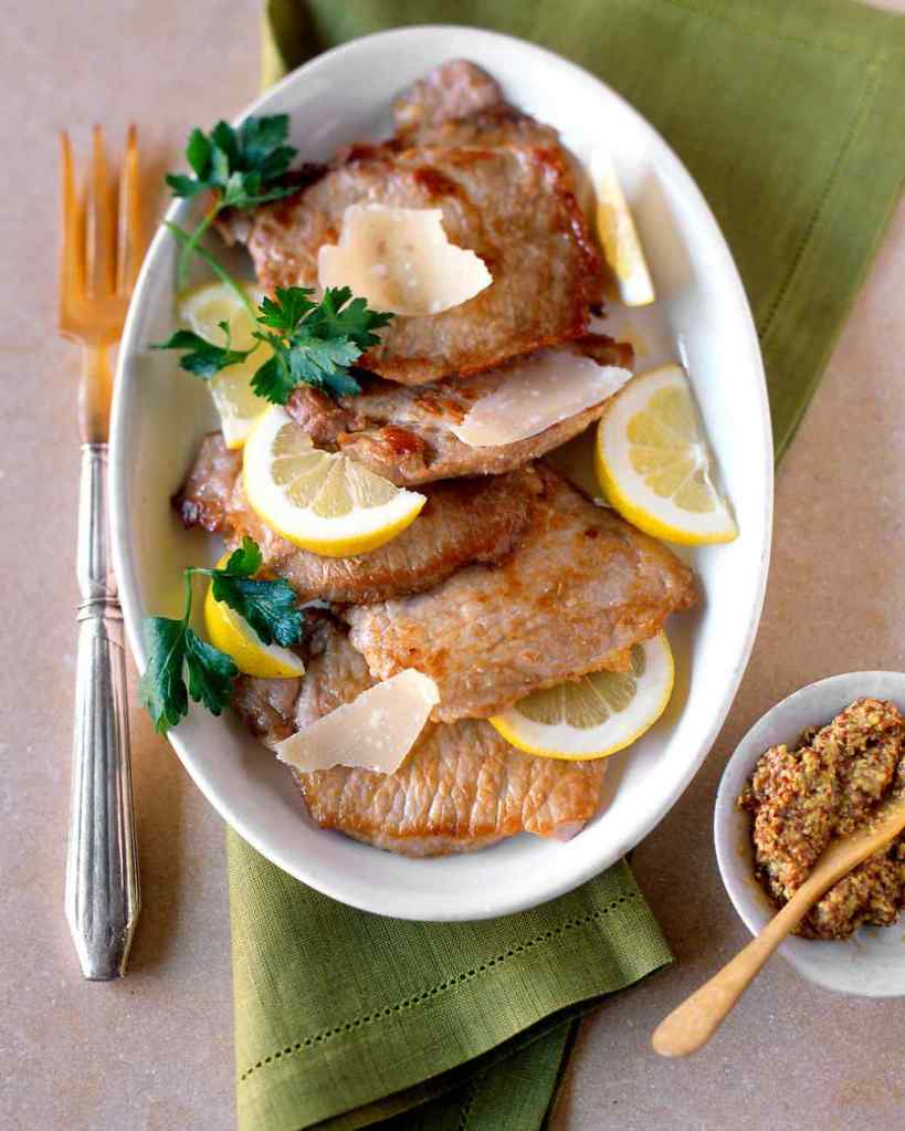 Martha Stewart's 15 minute Sauteed Pork Cutlets | lookingjoligood.wordpress.com