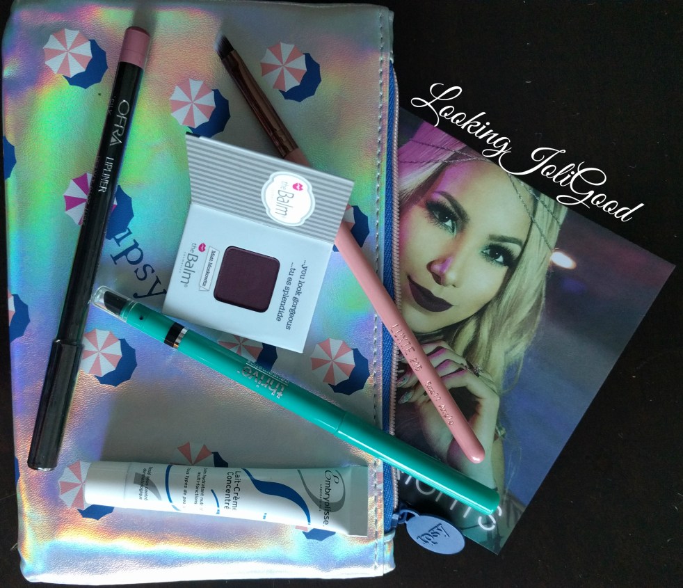 Ipsy Glam Bag July 2016 | lookingjoligood.wordpress.com