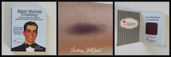theBalm Cosmetics Meet Matt(e) Trimony Eyeshadow in Matt Moskowitz | lookingjoligood.wordpress.com