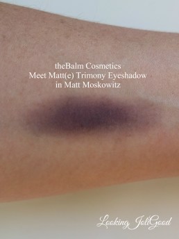 theBalm Cosmetics Meet Matt(e) Trimony Eyeshadow in Matt Moskowitz | lookingjoligood.wordpress.com