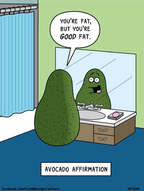 avocado affirmation | lookingjoligood.wordpress.com