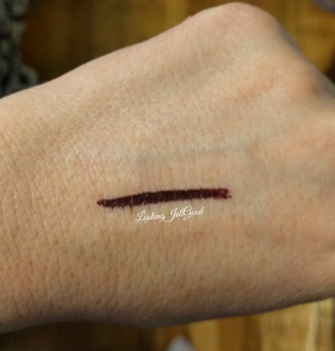 eyeliner swatch | LookingJoliGood.wordpress.com
