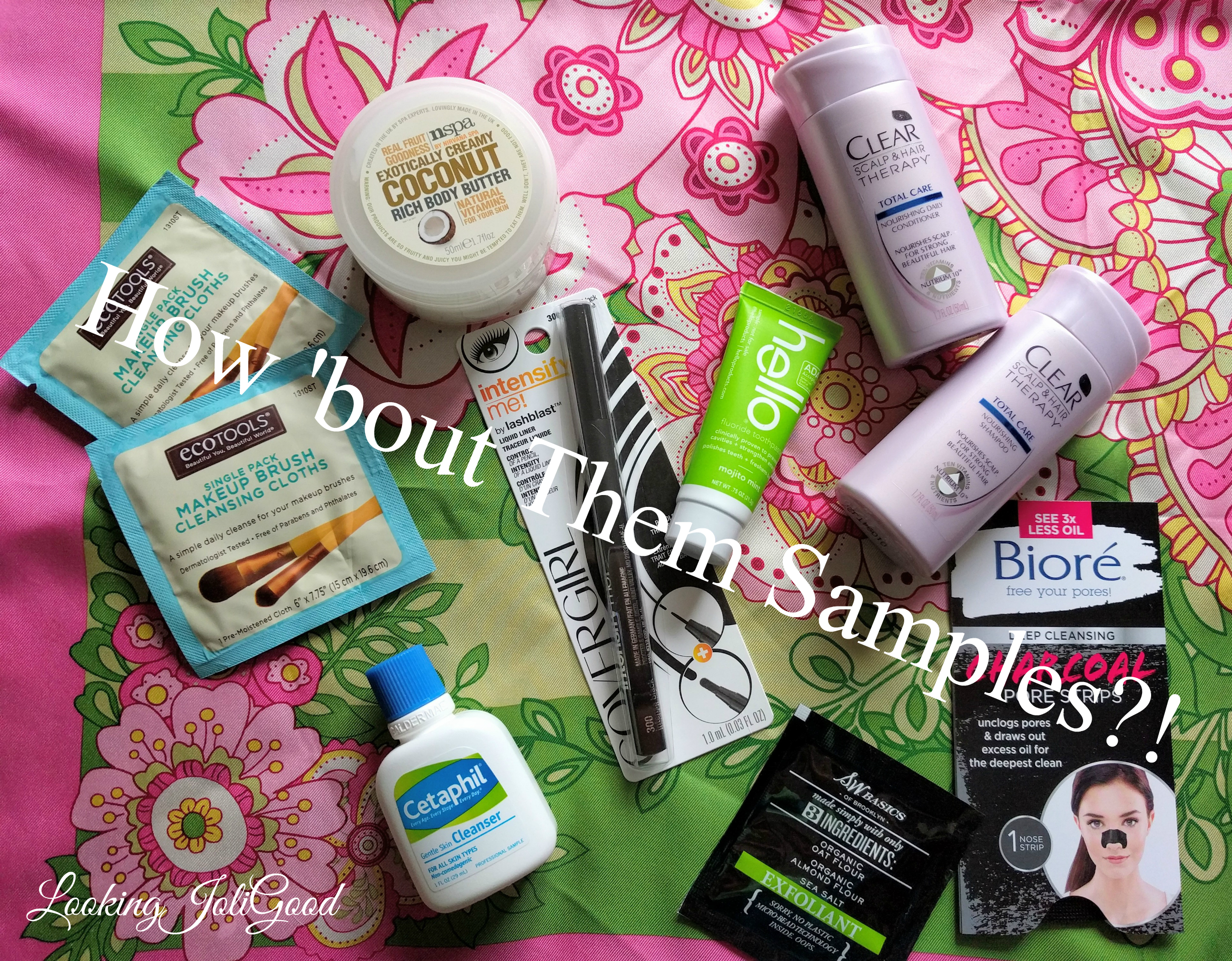 how bout them samples | lookingjoligood.wordpress.com