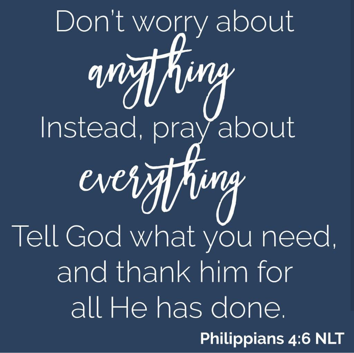 don't worry pray | lookingjoligood.blog