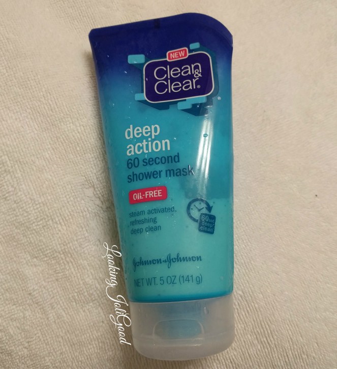 clean and clear deep action 60 second shower mask | lookingjoligood.wordpress.com