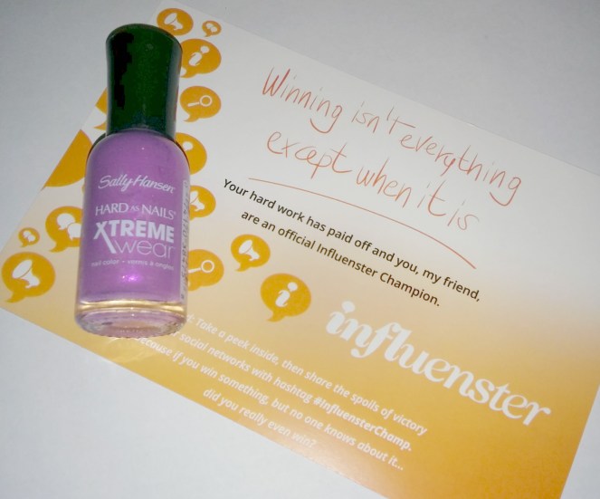 sally-hansen-hard-as-nails influenster | lookingjoligood.wordpress.com