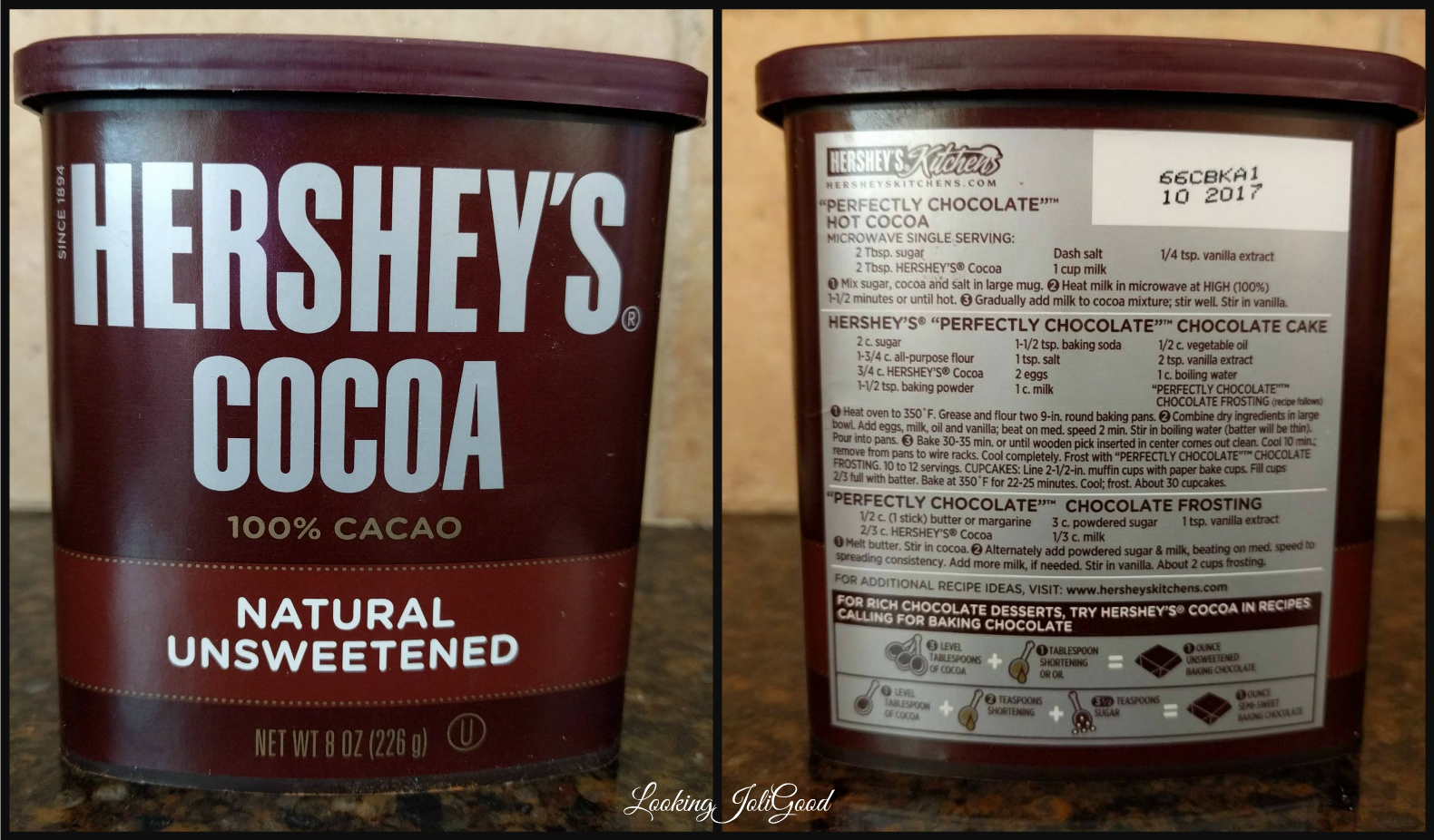 hershey cocoa | lookingjoligood.blog