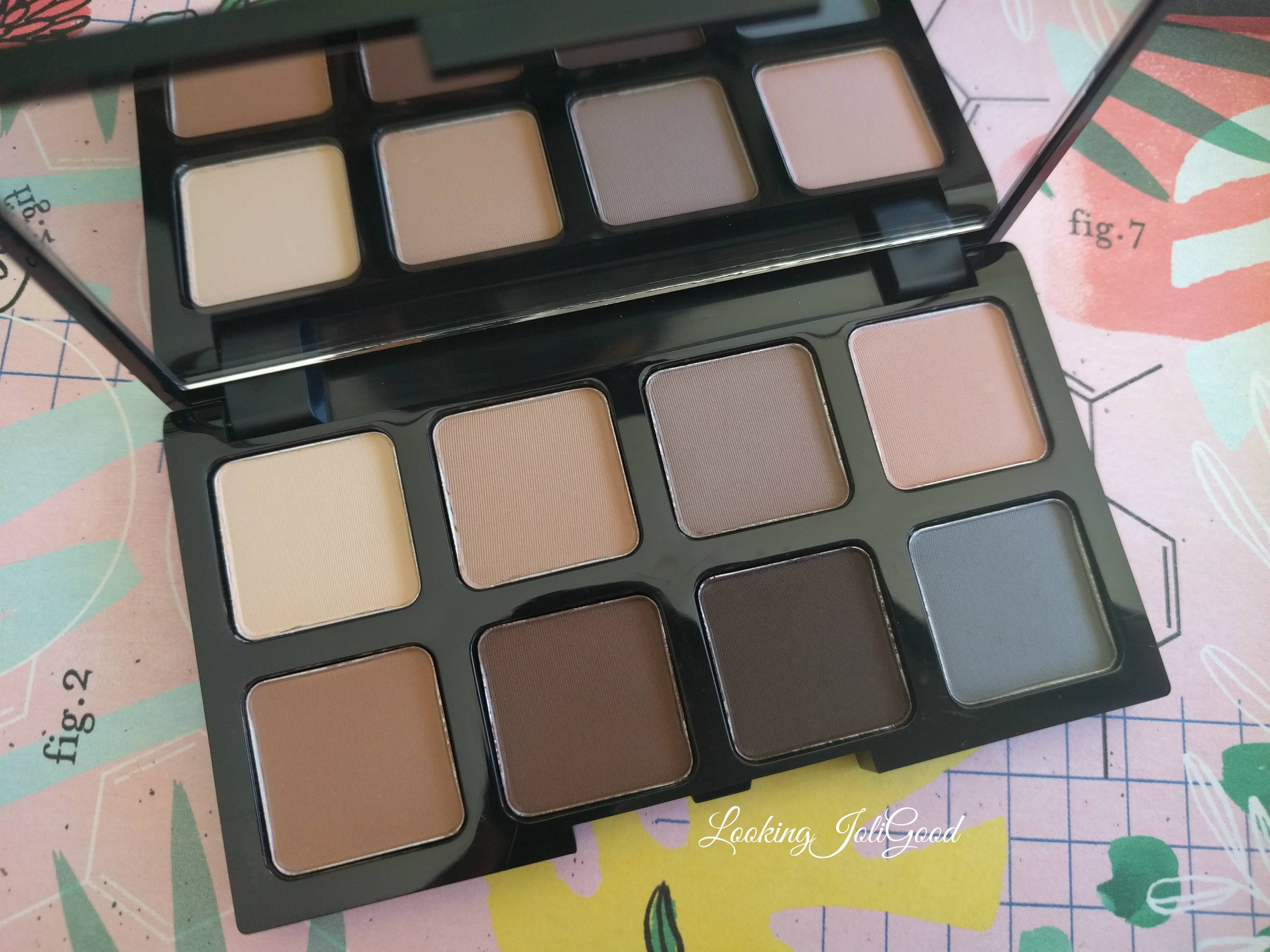 Smashbox Photo Matte Eyes Travel Palette Review and Swatches | loookingjoligood.blog
