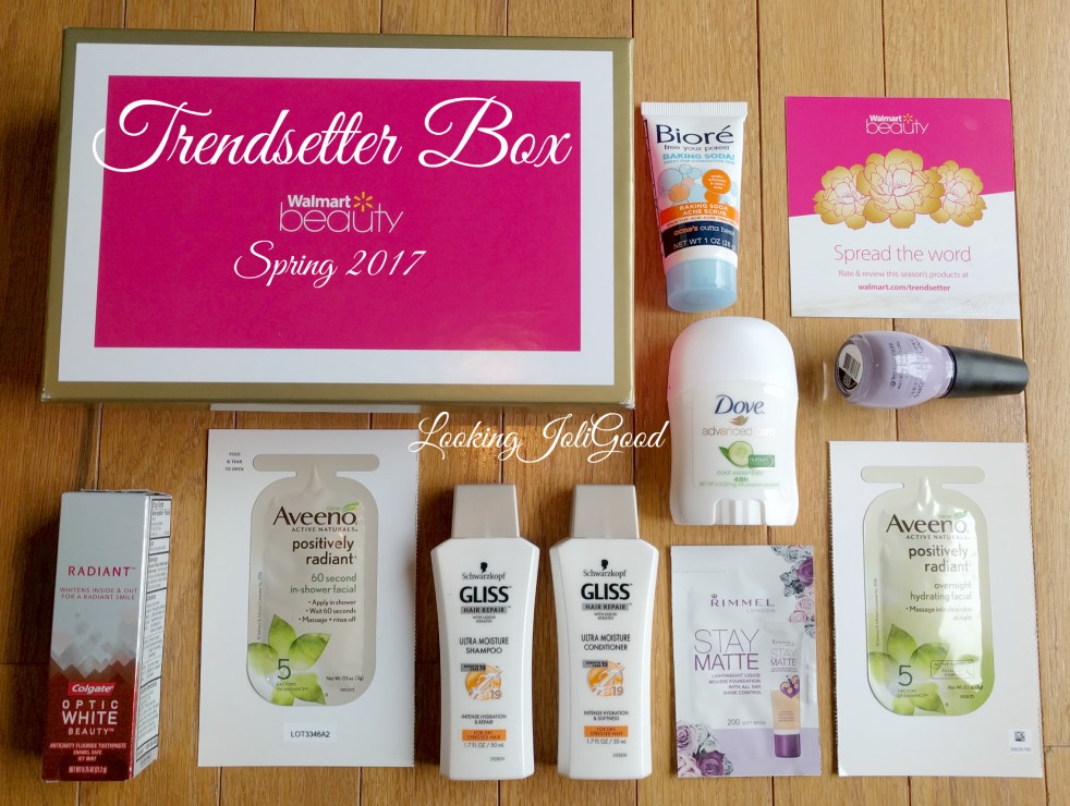 trendsetter Walmart Beauty Box Trendsetter Box Spring 2017 | lookingjoligood.blog