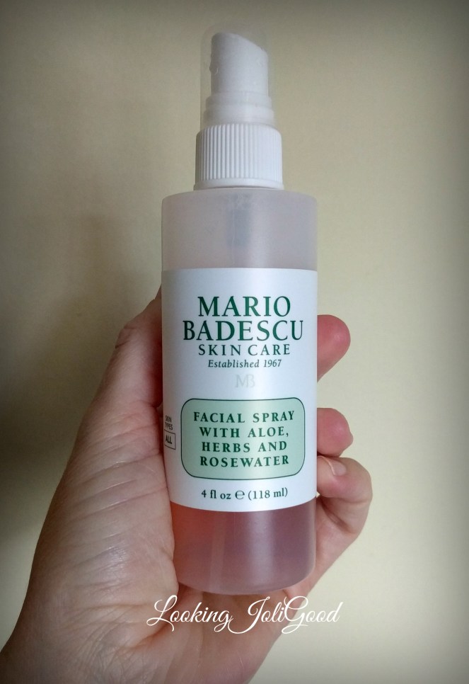 Mario Badescu facial spray | lookingjoligood.blog