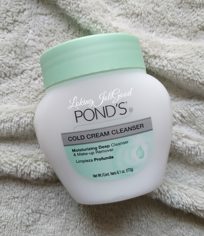 pond's cold cream cleanser | lookingjoligood.blog