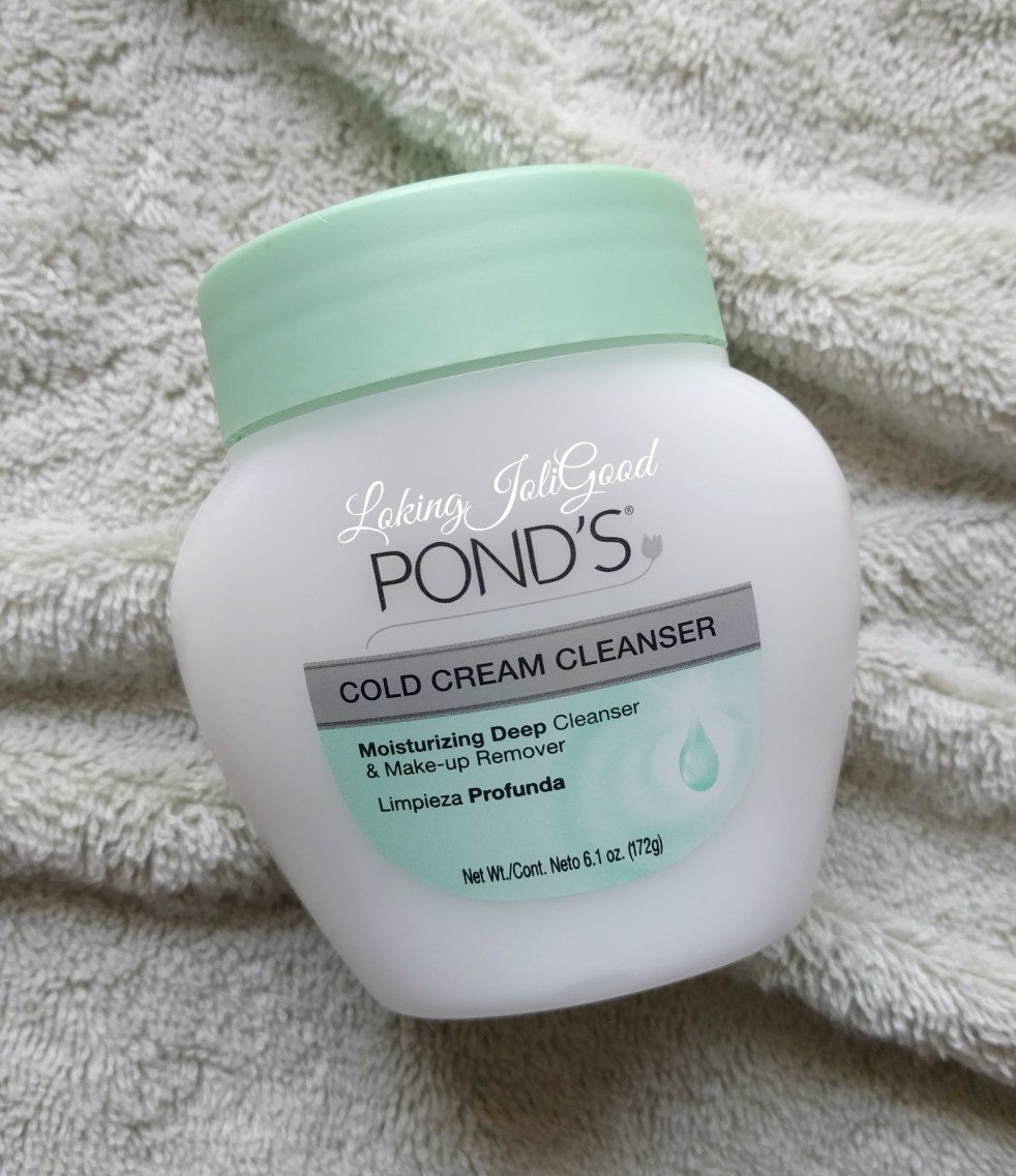 pond's cold cream cleanser | lookingjoligood.blog