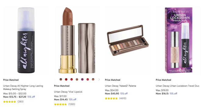 Nordstrom Urban decay sale | lookingjoligood.blog