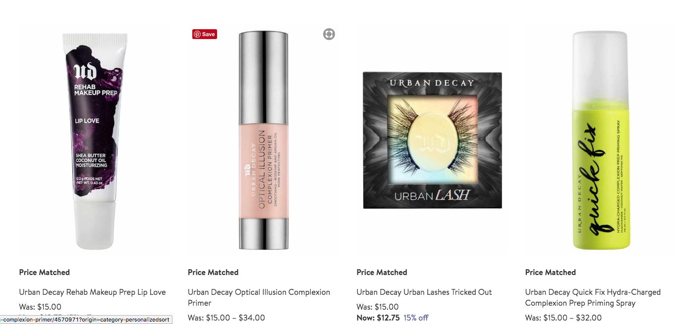 Nordstrom Urban decay sale | lookingjoligood.blog