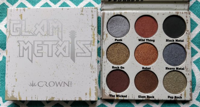iCrown Pro - Glam Metals Palette | lookingjoligood.blog