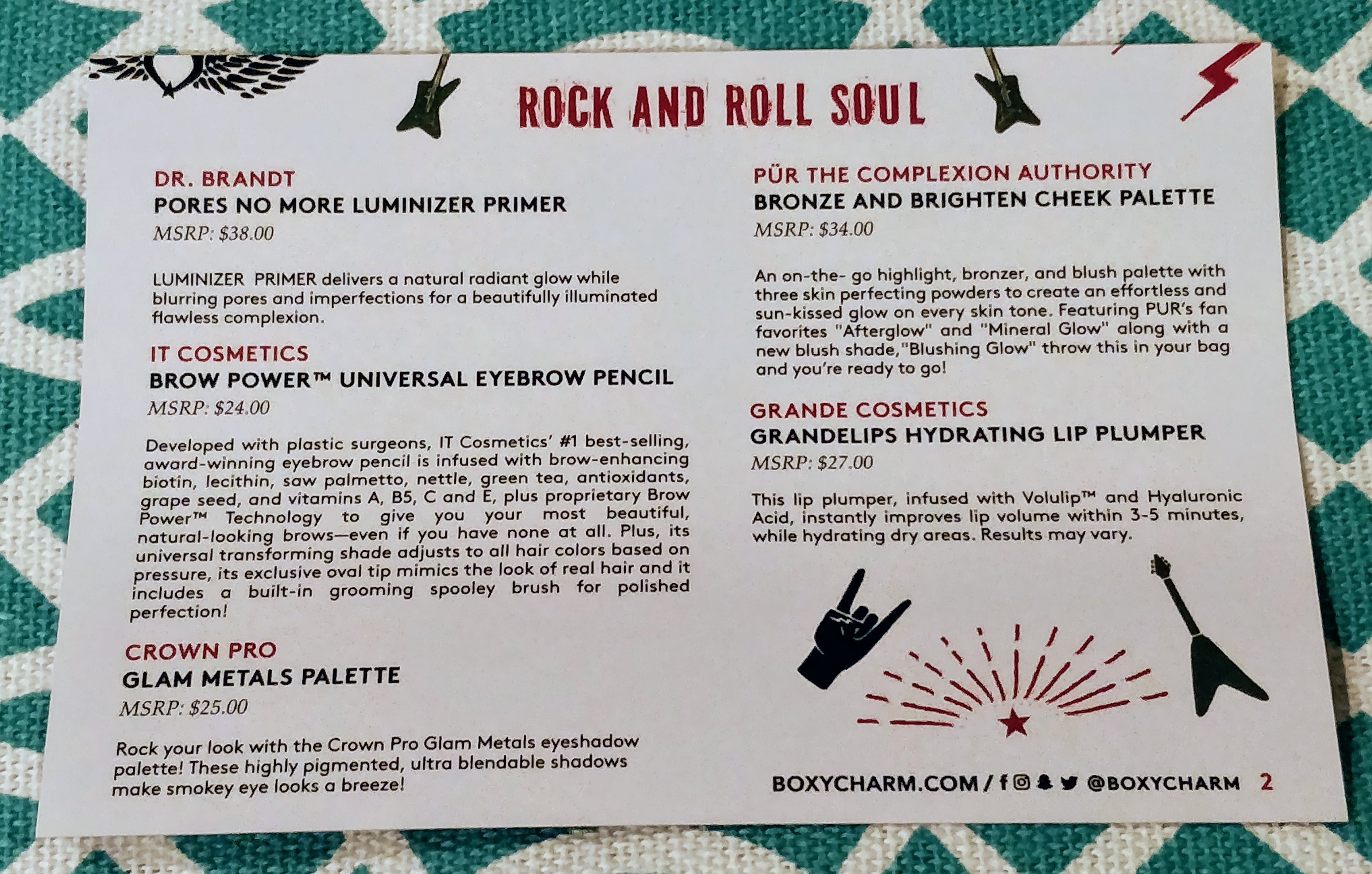 Boxycharm January 2018 | lookingjoligood.blog