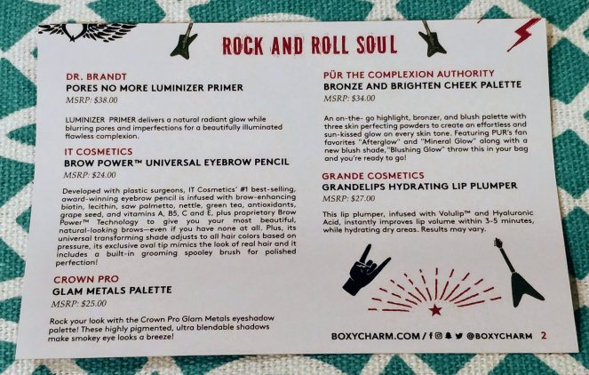 Boxycharm January 2018 | lookingjoligood.blog