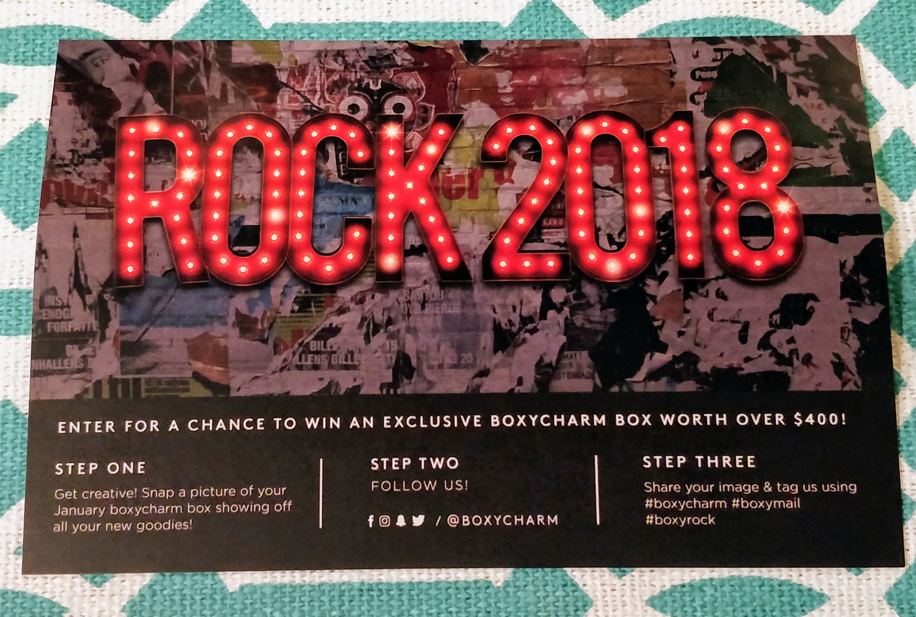 Boxycharm January 2018 | lookingjoligood.blog