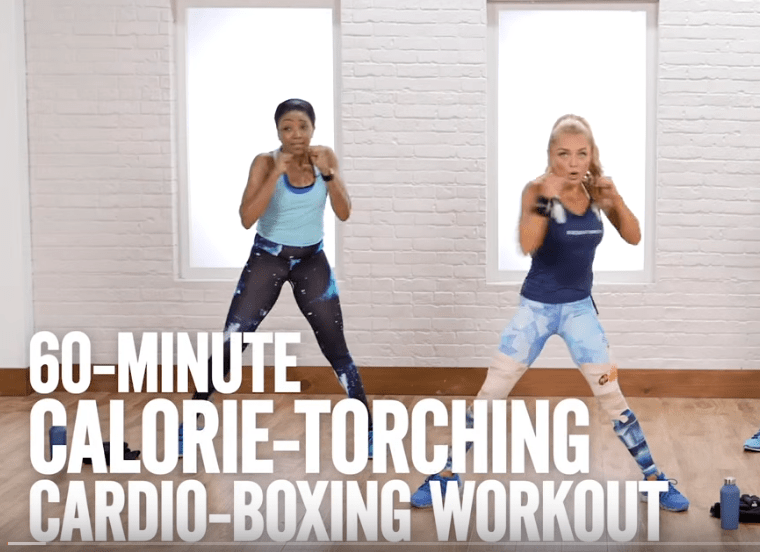 60 minute cardio kickboxing | lookingjoligood.blog