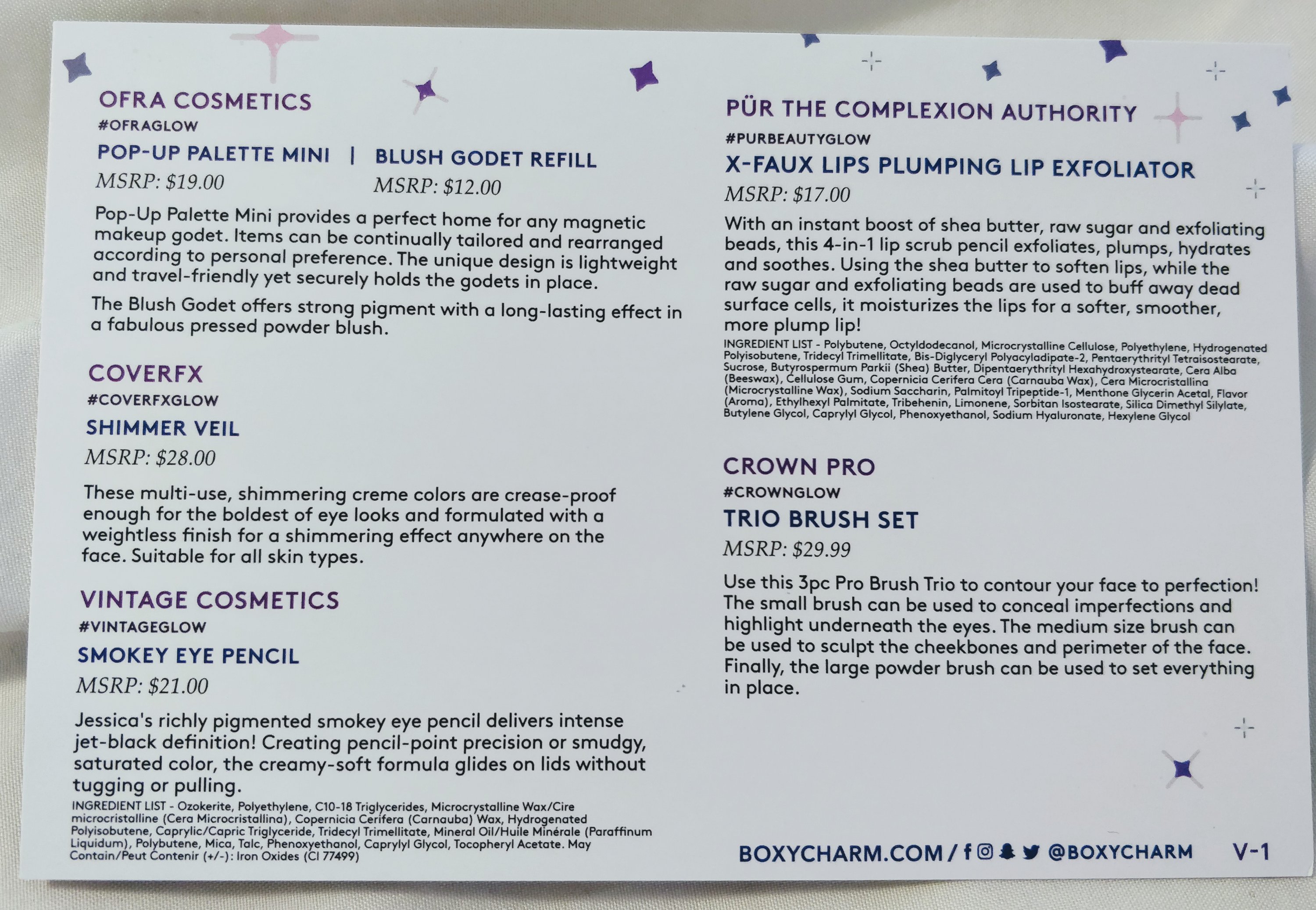 boxycharm february 2018 | lookingjoligood.blog