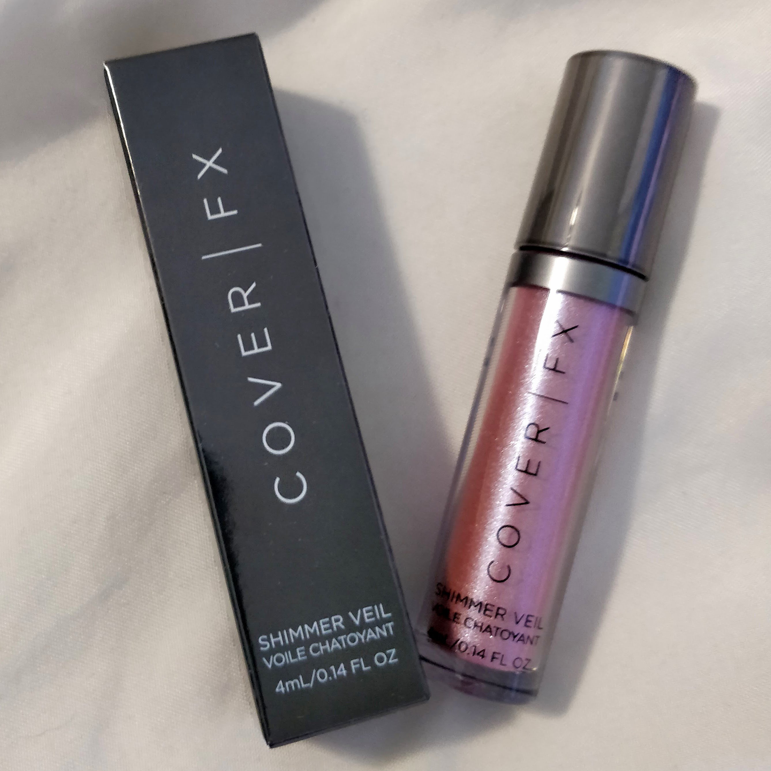 Cover fx shimmer veil boxycharm February 2018 | lookingjoligood.blog