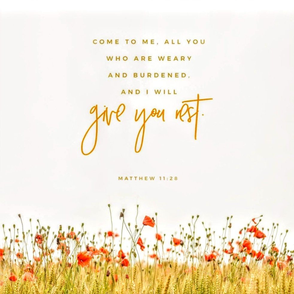 Matthew 11:28 | lookingjoligood