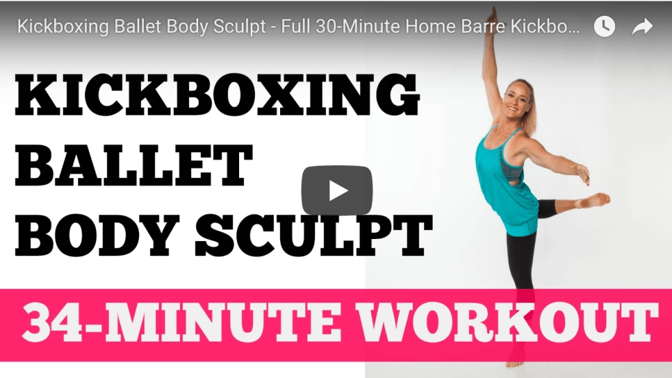 No Gym? No Problem! #43 Ballet Kickboxing Workout with Jessica Smith | lookingjoligood.blog
