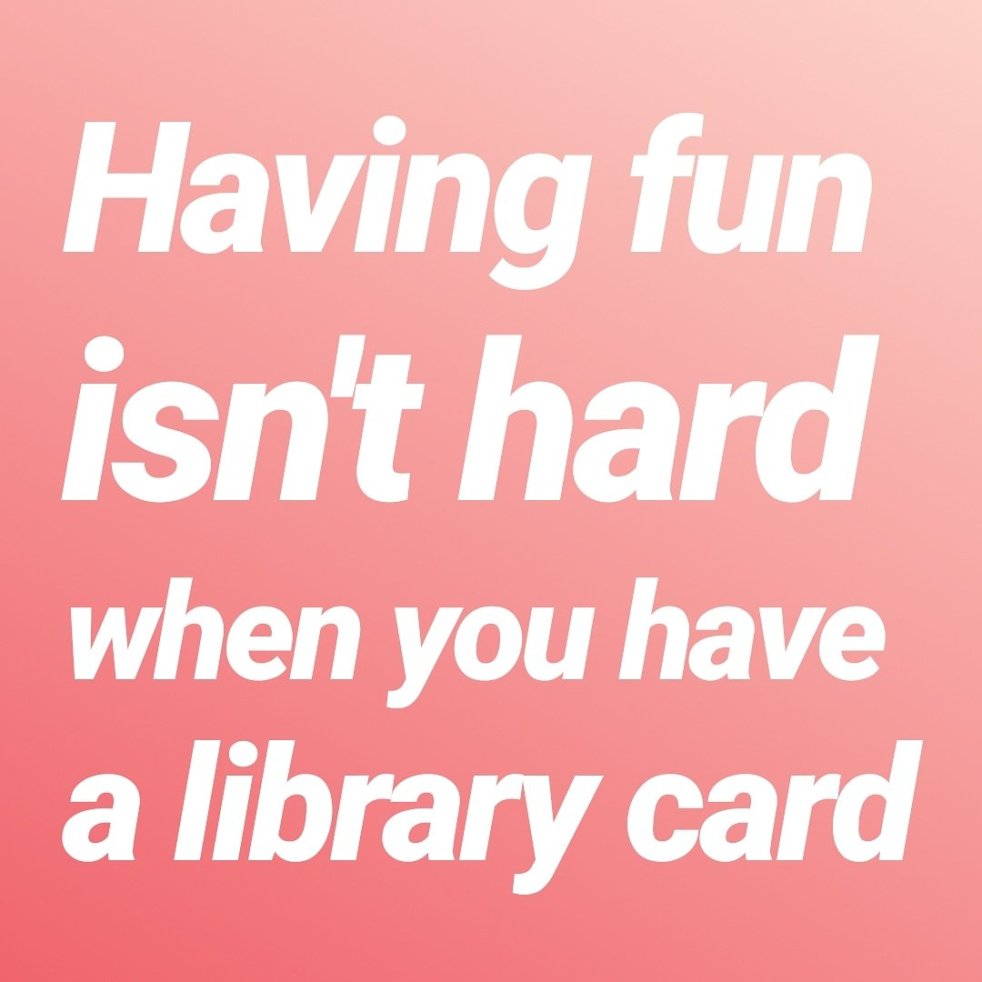 library card | lookingjoligood.blog