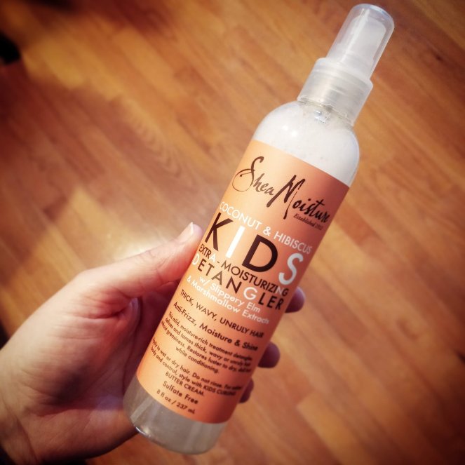 Shea moisture kids detangler | lookingjoligood.blog