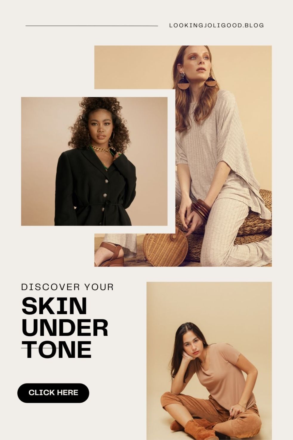Skin Undertone Pinterest Pin | lookingjoligood.blog