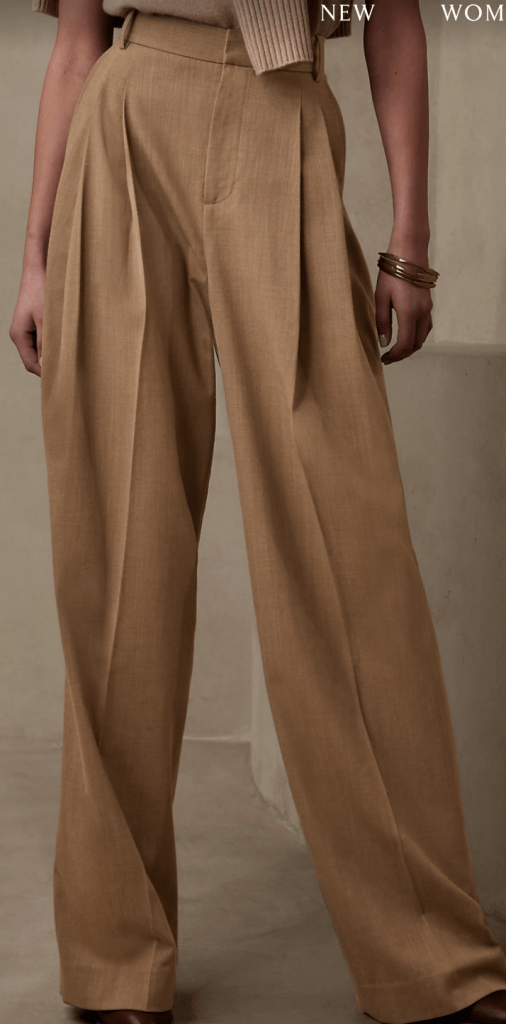 Siena Wide-Leg Italian Wool Pant Banana Republic Price:$150 | lookingjoliggod.blog