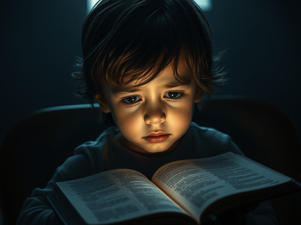 child reading the Bible | lookingjoligood.blog